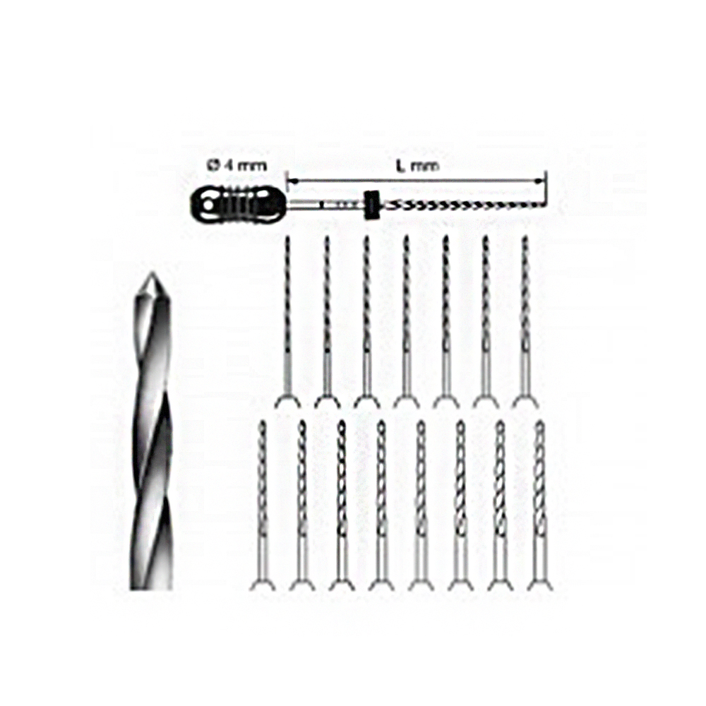 Stainless Steel Mechanical Burs (6 pcs)