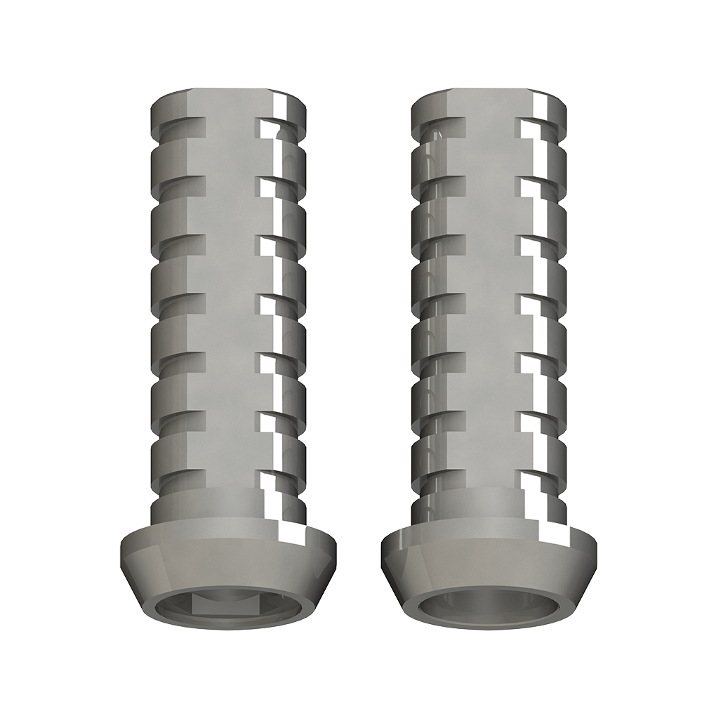 Temporary Ti Cylinder direct prosthesis Implant external connection wide platform