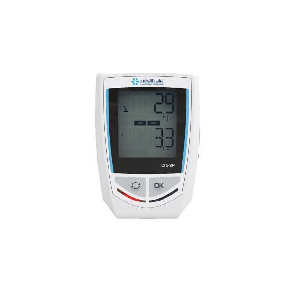 CTS2P Temperature Recorder with 2 Point Measurement