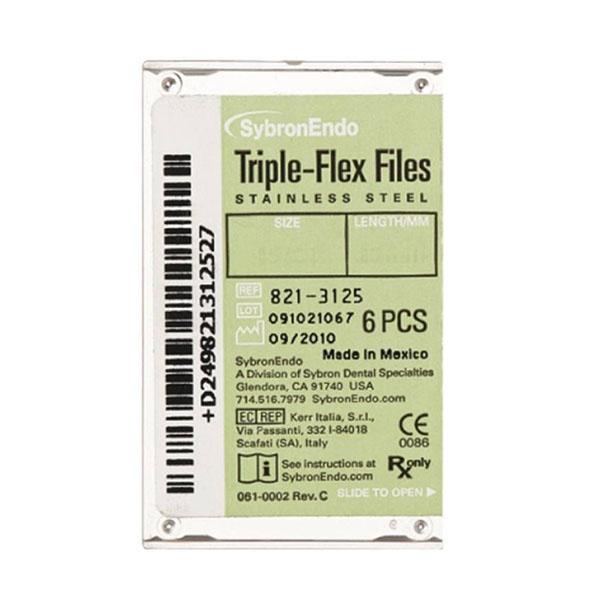 Triple Flex: Endodontic files (6 pcs)