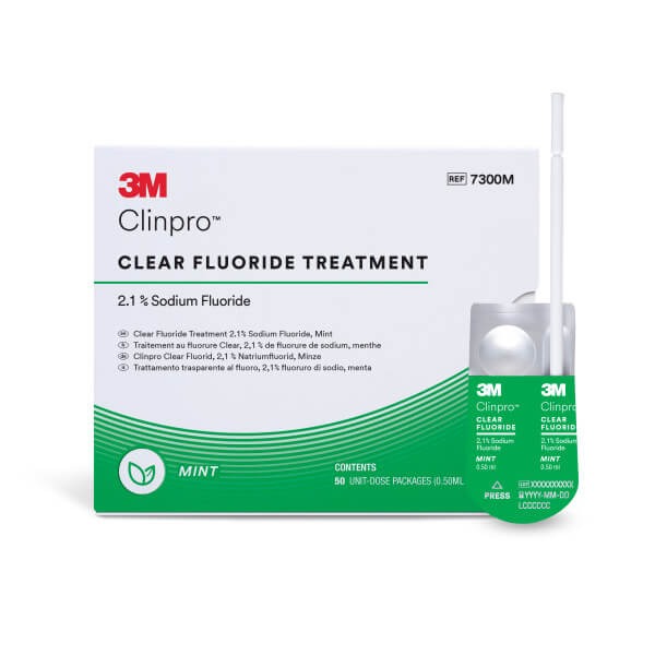 Clinpro Clear: Fluoride Treatment in Single-Dose 0.5 ml