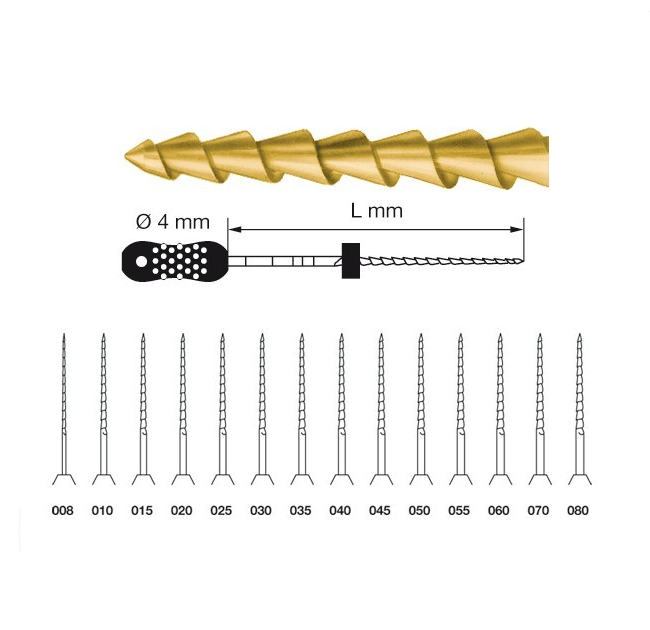 Naviflex: Hedstroem files (6 pcs)