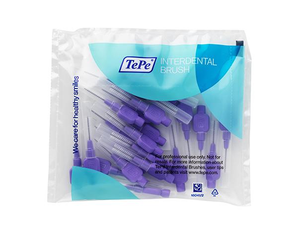 Purple Interdental Brushes - 0.6Mm (25 Pcs.)