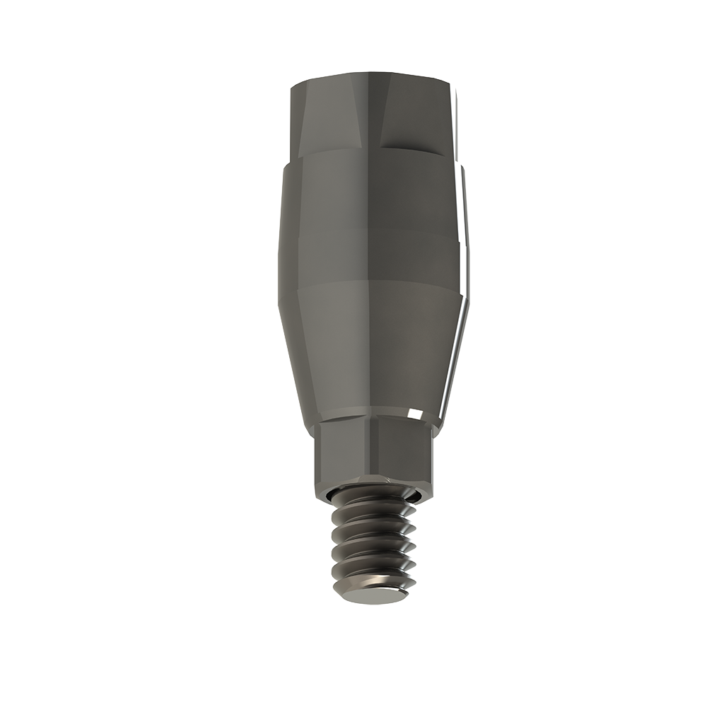 Single Abutment without Margin for Screw-Ins
