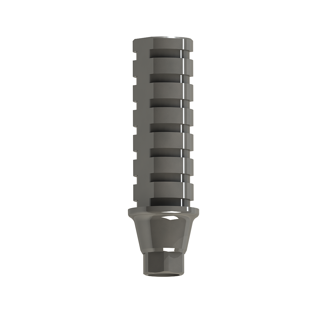 Temporary Ti Cylinder direct prosthetic to implant internal connection