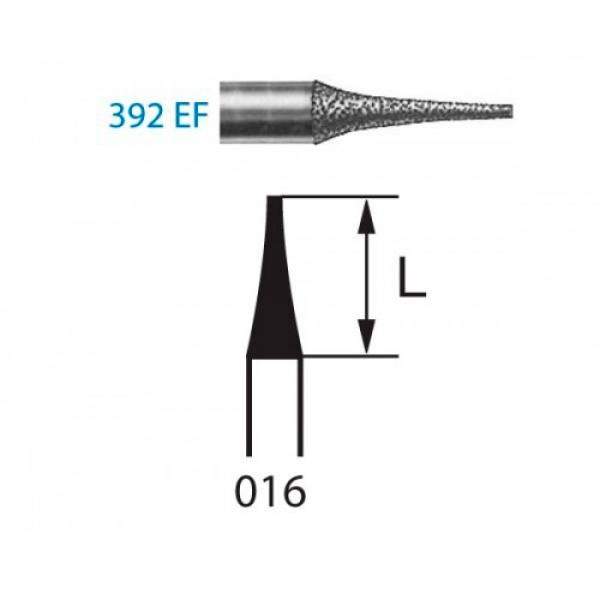 Interproximal Bur 392 Diamond for FG (5 pcs)