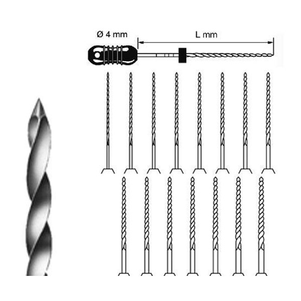 Sterile Stainless Steel K Files (6 pcs)
