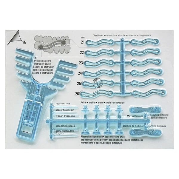 Silensor-sl Card with Accessories for Dental Whitening Kits