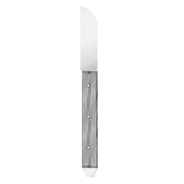 17 cm Plaster Knife with Muffle Opener for Dental Use