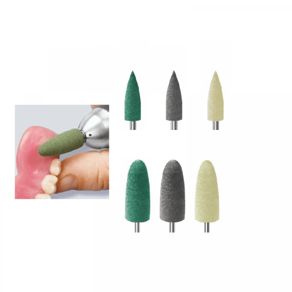 Dental Polishers for Acrylics in 3 Steps (10 units)