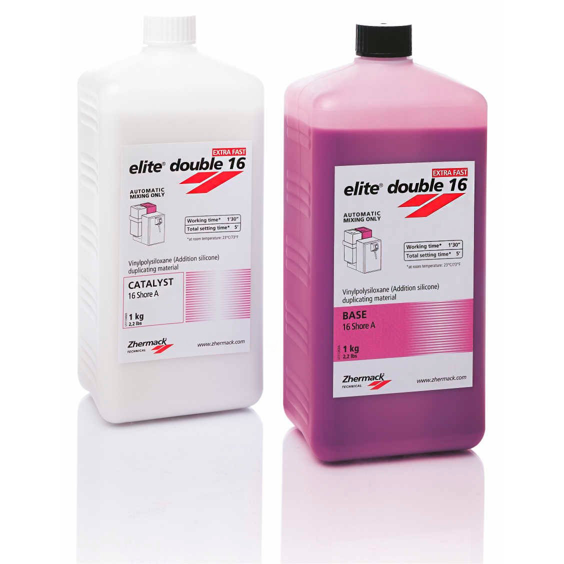 Elite Double 16 Fast: Model Duplication Silicone (2 x 1K)