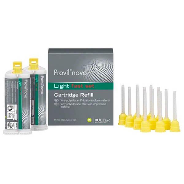 Provil Novo: Dental Impression Silicone (2 x 50 ml)