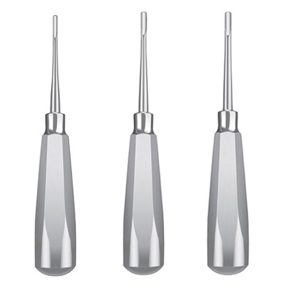 Liquid Steel Luxator Kit for Straight Roots – Precision Dental Extraction Tools
