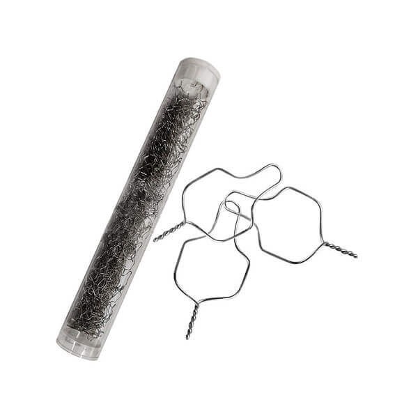 Short Metal Orthodontic Ligatures, 400 Pieces