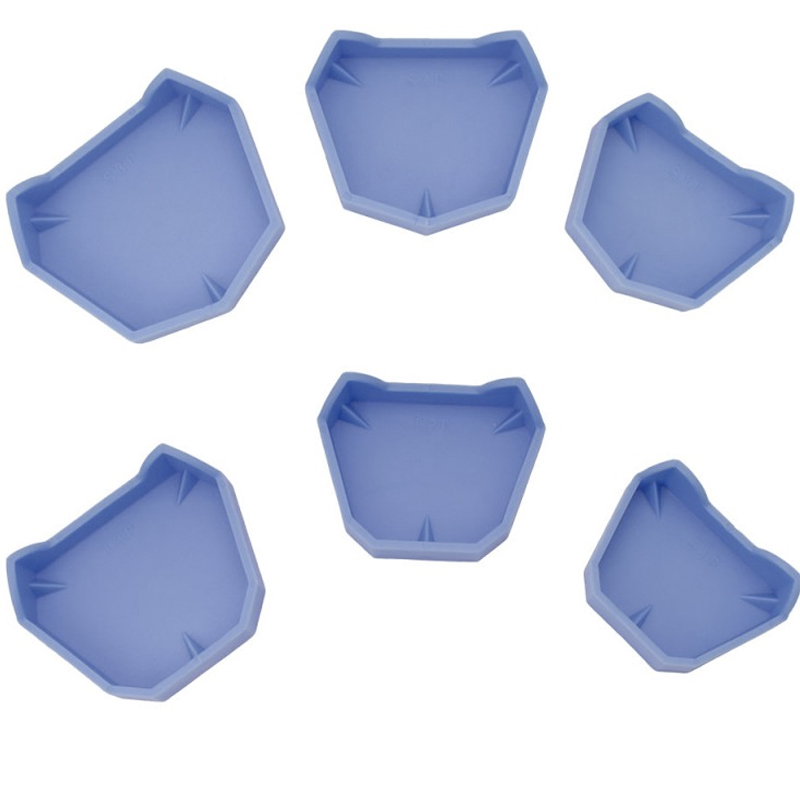 Zolacadores Set of 6 Model Base Formers for Dental Labs and Clinics