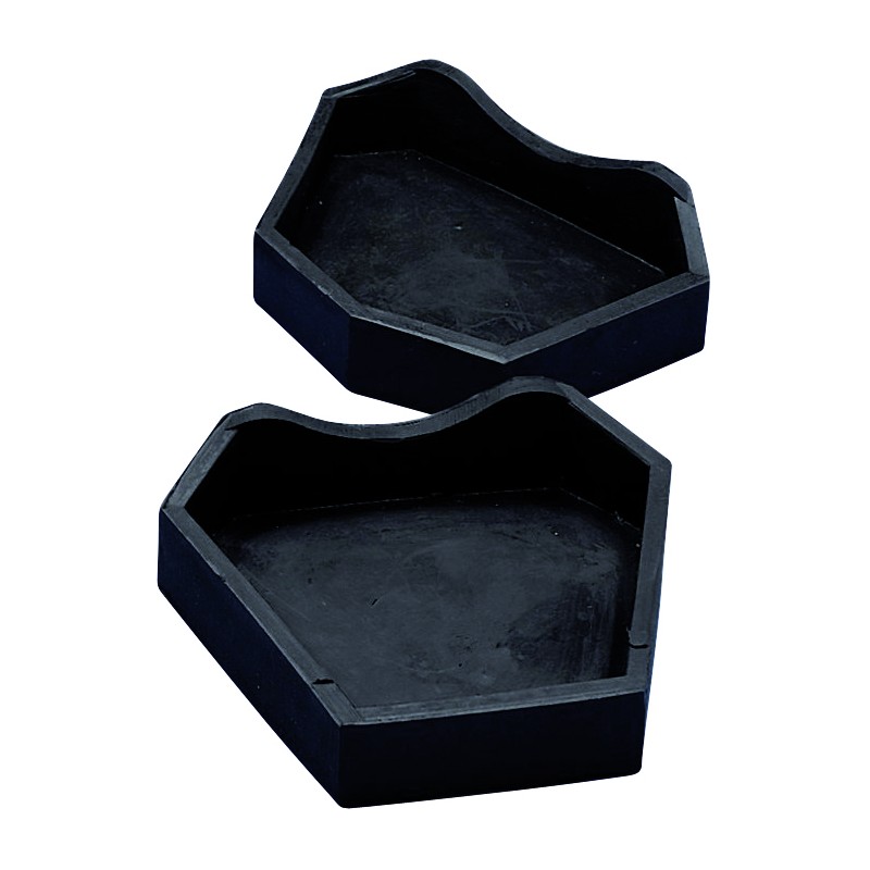 Rubber sockets for dental plaster models