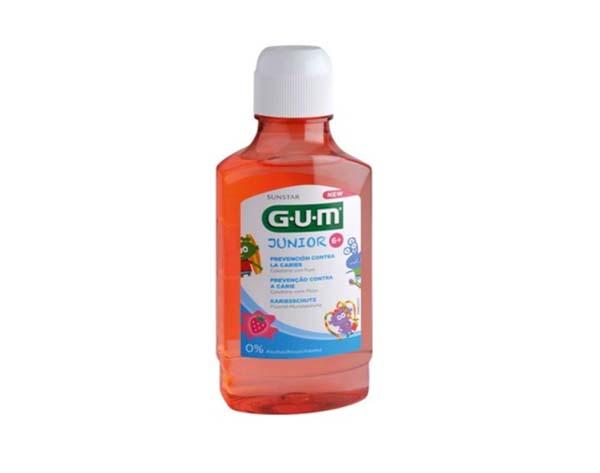 Gum Junior: Strawberry Mouthwash (300 ml bottle)