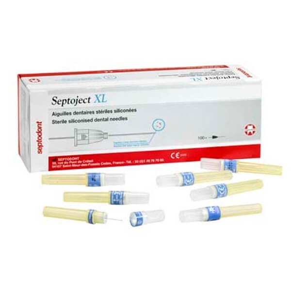 Septoject XL: Sterile Disposable Needle (100 pcs)
