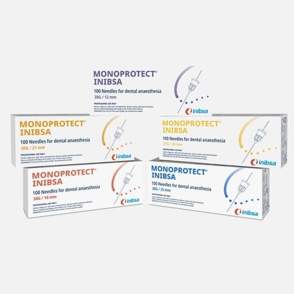 Monoprotect: Sterile Dental Needles for Anaesthesia (100 pcs)
