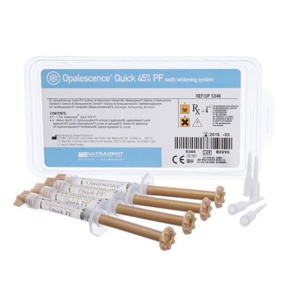 Opalescence Quick PF 45%: tooth whitening kit