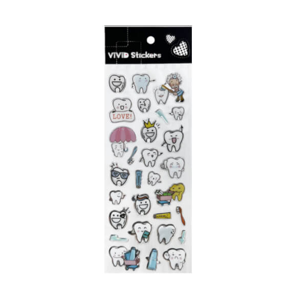 Stickers with Dental Motifs (24 pcs)