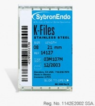 Endodontic K files (6 pcs)