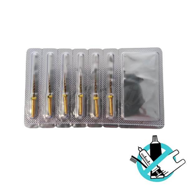 Pro Gold Protaper Rotary Files Set - 6 Pieces