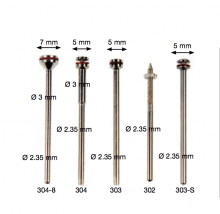 Mandrels for discs Type 302 - 304 (10 pcs)