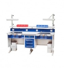 Dental laboratory table