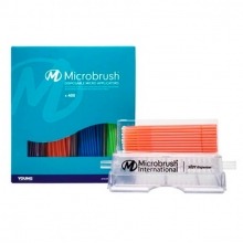 Microbrush Plus: Disposable Applicator Kit with Dispenser (400 pcs)
