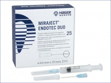 Miraject Endotec Duo Needles - 25 pieces of 0.4 x 25 mm Caliber 27