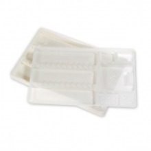 COMPARTMENTALISED PLASTIC TRAYS (28x18cm.) (380pcs.)