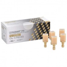 Cerasmart 270: CAD/CAM Hybrid Ceramic Blocks for Cerec (5 units)