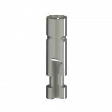 Implant replica direct prosthesis to implant internal connection