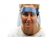 CC sign: face shield