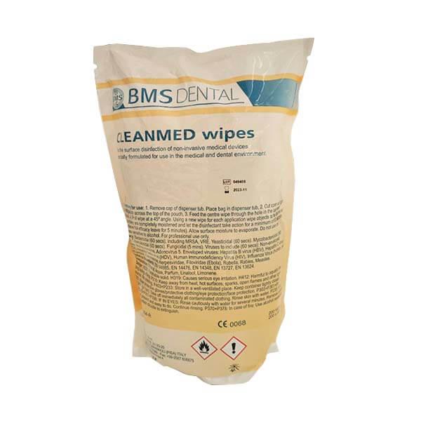 Cleanmed Wipes: Surface Disinfectant Wipes (200 pcs)