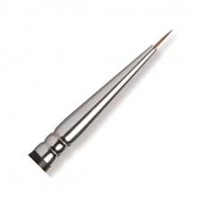 Tamara-Kolinsky: Fine-tipped Brush with Triangular Handle