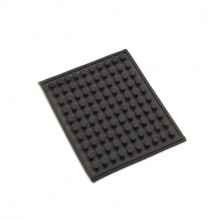 BI-V-Pin Nickel Plated: Dental Pin with Rubber Caps