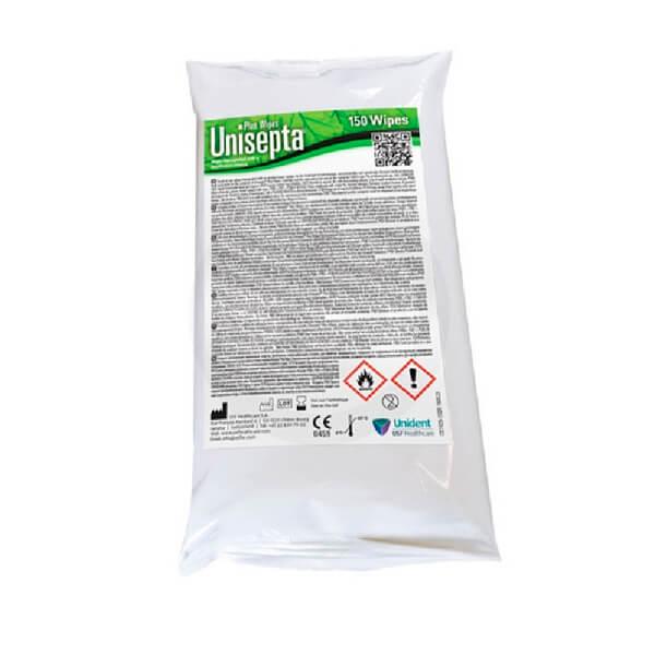 Unisepta Plus Disinfectant Wipes Canister, 150 Pieces