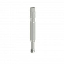 Impression coping pin direct prosthesis to implant external connection regular platform