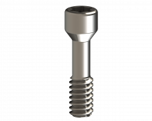 Direct prosthesis screw to implant internal connection