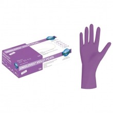 VIOLET PEARL: Violet Nitrile Gloves (100 pcs)