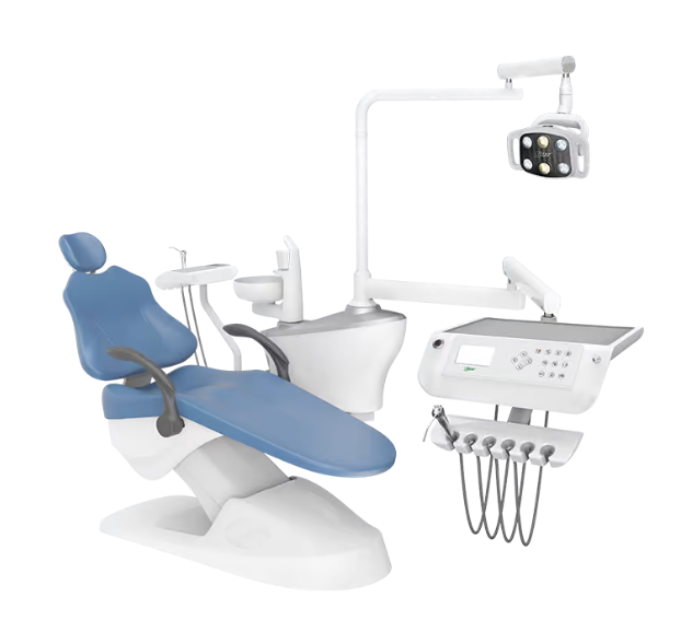 Profesjonalny unit stomatologiczny — zaawansowany ergonomiczny system leczenia F1 Elite